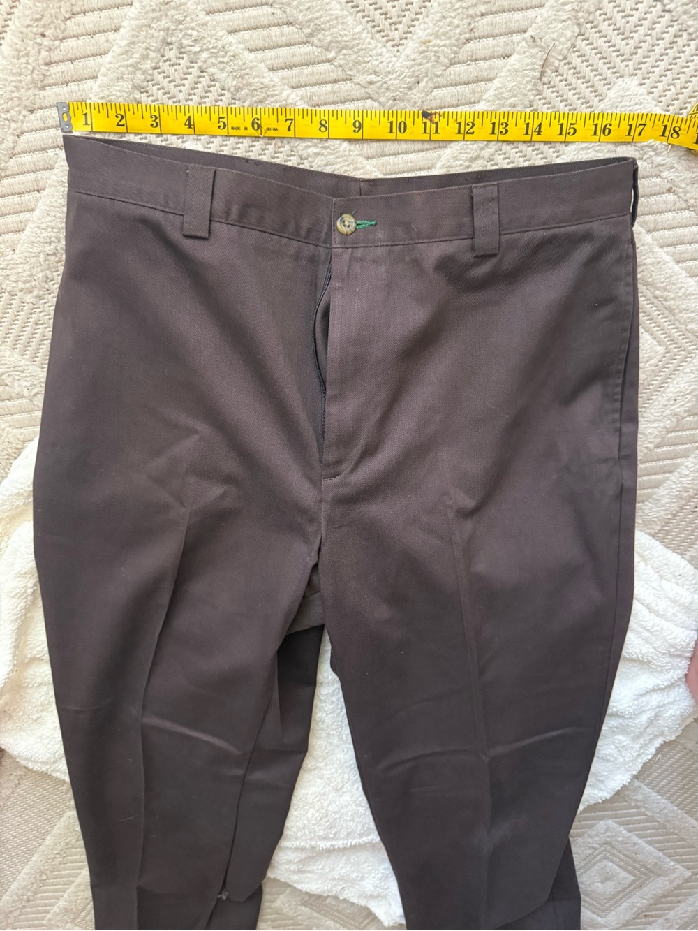 Tommy Hilfiger Dark Brown Chinos - Straight Fit